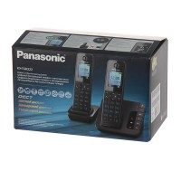 Радиотелефон PANASONIC KX-TGH 222 RUB чёрный