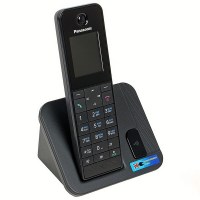 Радиотелефон PANASONIC KX-TGH 210 RUB чёрный