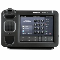 IP видеотелефон PANASONIC KX-UT 670 RUB чёрный